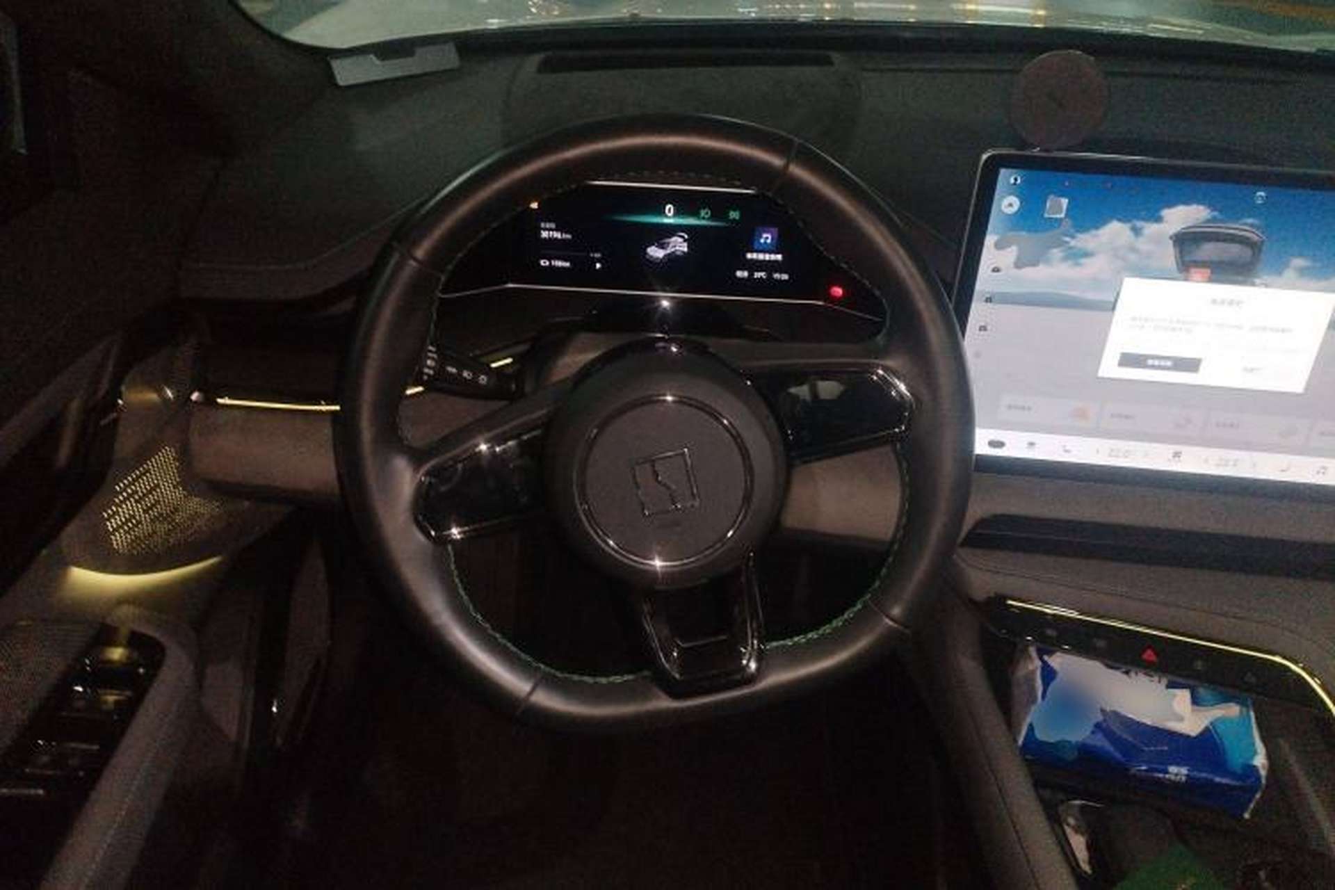 Used Zeekr 001 2023 WE Edition 100 kWh Steering Wheel
