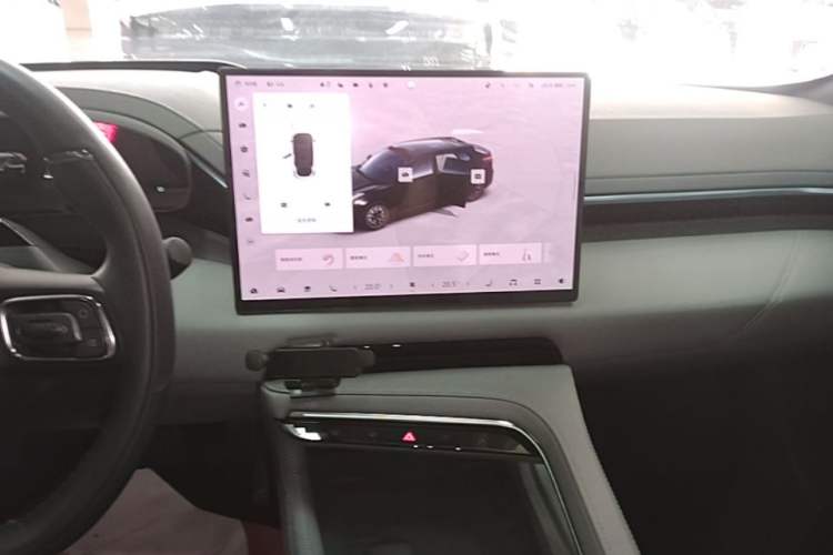 Used Zeekr 001 2024 WE Edition 95 kWh All-Wheel Drive Audio And AC Panel