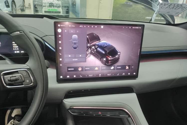 Used Zeekr 001 2024 WE Edition 100 kWh Rear-Drive Audio And AC Panel