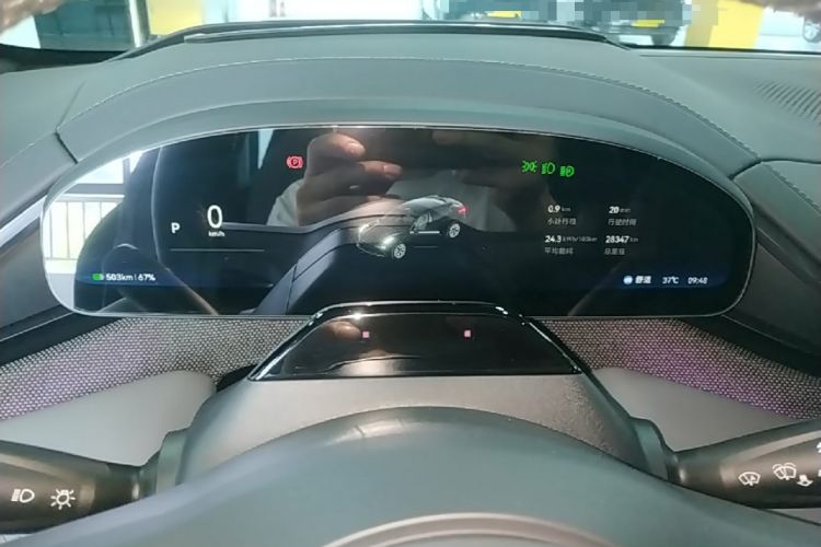Used Zeekr 001 2024 WE Edition 100 kWh Rear-Drive Instrument Cluster