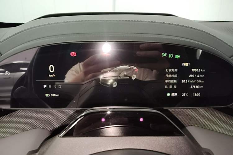 Used Zeekr 001 2024 WE Edition 95 kWh All-Wheel Drive Instrument Cluster