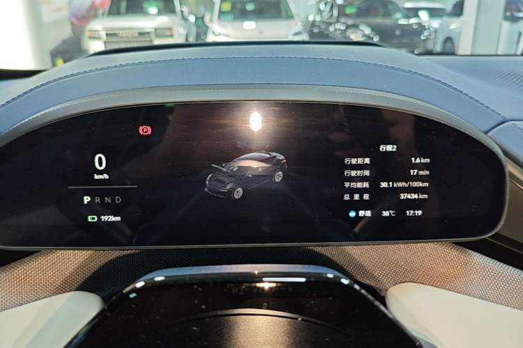 Used Zeekr 001 2024 WE Edition 95 kWh All-Wheel Drive Instrument Cluster