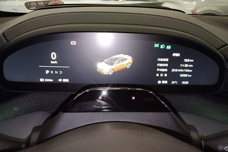 Used Zeekr 001 2024 YOU Edition 100 kWh All-Wheel Drive Instrument Cluster