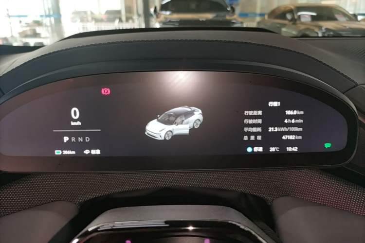 Used Zeekr 001 2024 ME Edition 100 kWh All-Wheel Drive Instrument Cluster