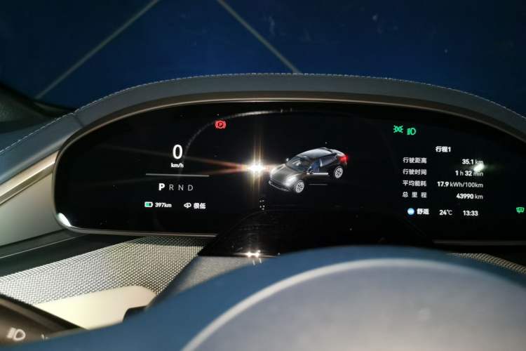 Used Zeekr 001 2024 ME Edition 100 kWh All-Wheel Drive Instrument Cluster