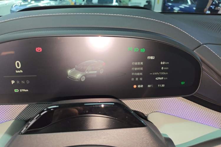 Used Zeekr 001 2024 WE Edition 100 kWh Rear-Drive Instrument Cluster