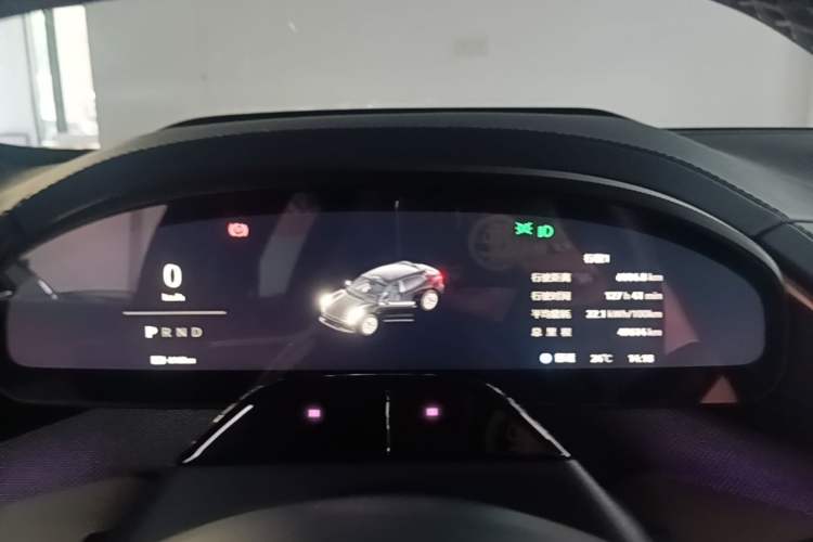Used Zeekr 001 2024 WE Edition 95 kWh All-Wheel Drive Instrument Cluster