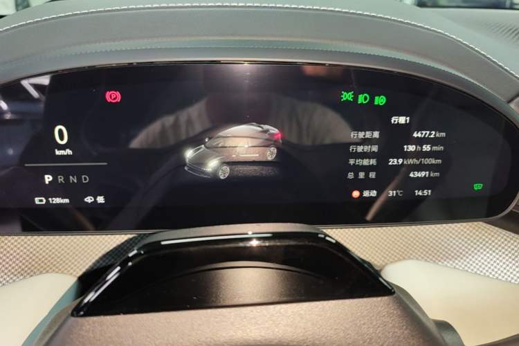 Used Zeekr 001 2024 ME Edition 100 kWh All-Wheel Drive Instrument Cluster