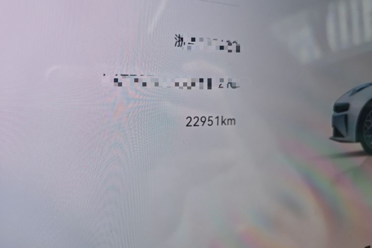 Used Zeekr 001 2024 YOU Edition 100 kWh All-Wheel Drive Odometer Close Up