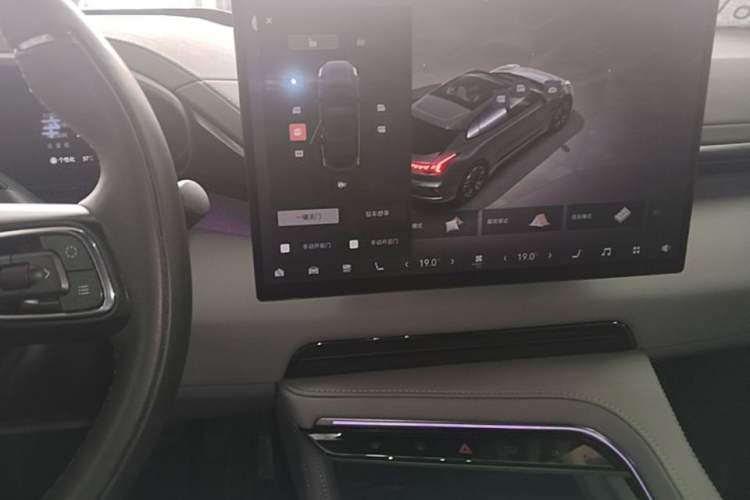 Used Zeekr 001 2024 YOU Edition 100 kWh All-Wheel Drive Audio And AC Panel