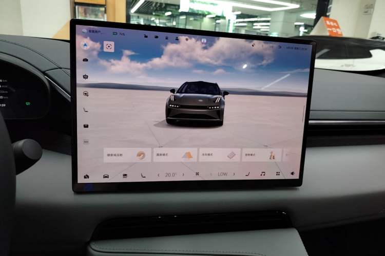 Used Zeekr 001 2024 WE Edition 95 kWh All-Wheel Drive Audio And AC Panel