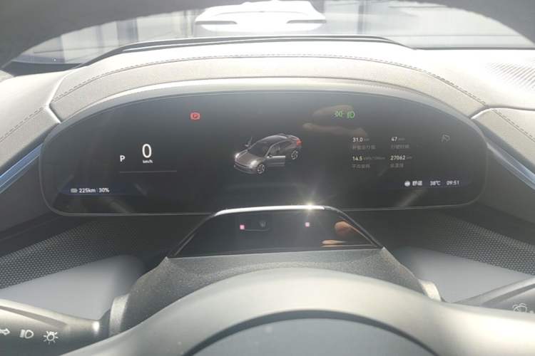 Used Zeekr 001 2024 WE Edition 100 kWh Rear-Drive Instrument Cluster