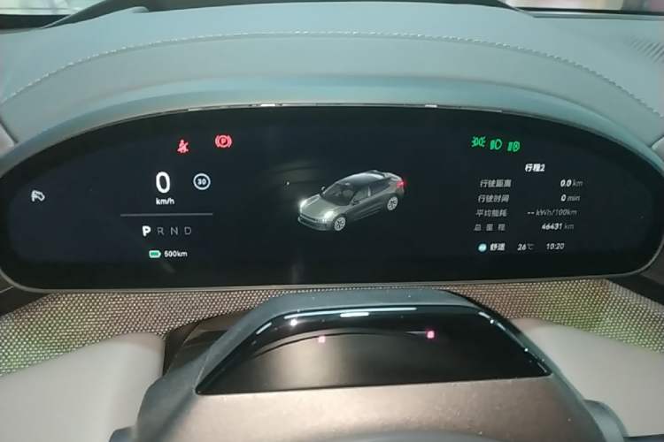 Used Zeekr 001 2024 WE Edition 95 kWh All-Wheel Drive Instrument Cluster