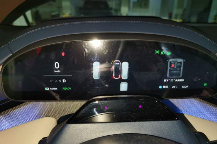 Used Zeekr 001 2024 WE Edition 100 kWh Rear-Drive Instrument Cluster