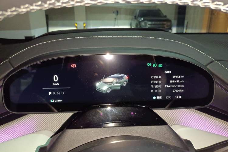 Used Zeekr 001 2024 WE Edition 95 kWh All-Wheel Drive Instrument Cluster