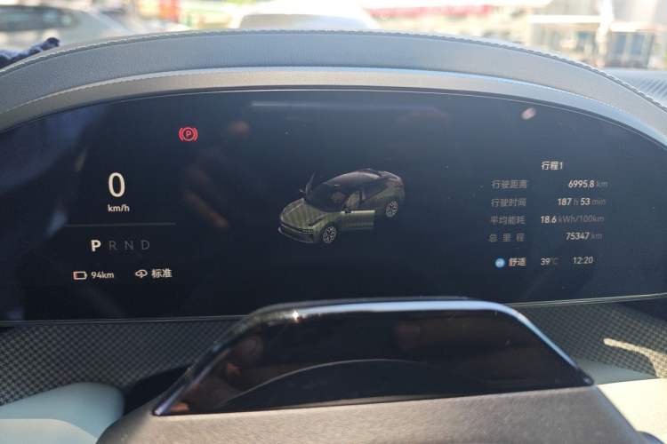 Used Zeekr 001 2024 ME Edition 100 kWh All-Wheel Drive Instrument Cluster