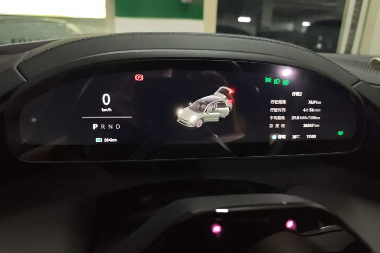 Used Zeekr 001 2024 WE Edition 95 kWh All-Wheel Drive Instrument Cluster