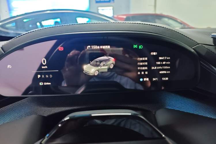 Used Zeekr 001 2024 WE Edition 95 kWh All-Wheel Drive Instrument Cluster