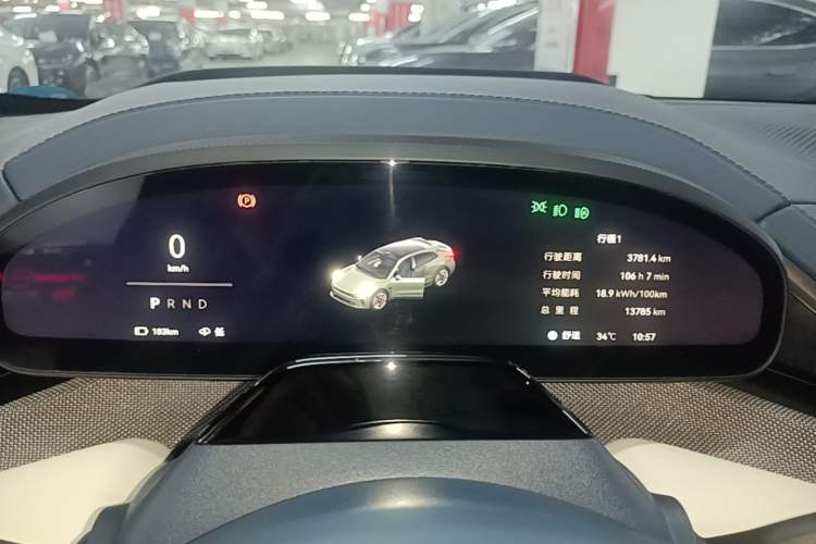 Used Zeekr 001 2024 YOU Edition 100 kWh All-Wheel Drive Instrument Cluster