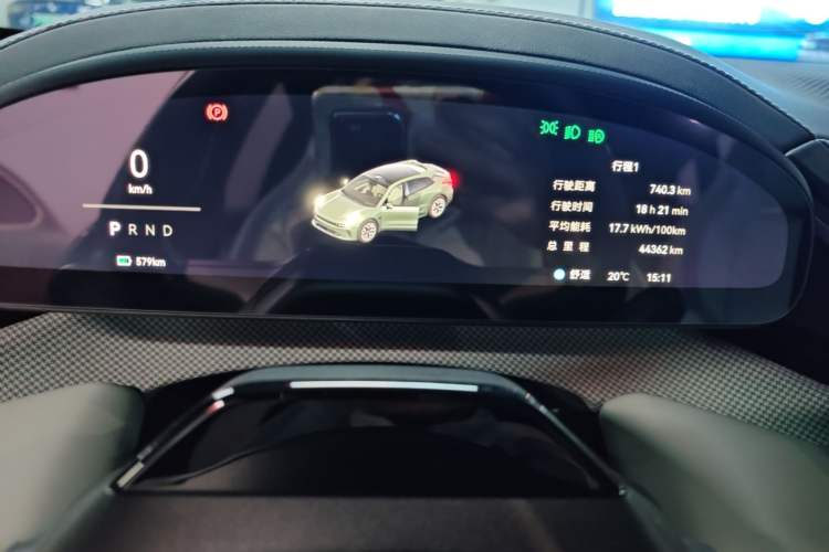 Used Zeekr 001 2024 WE Edition 100 kWh Rear-Drive Instrument Cluster