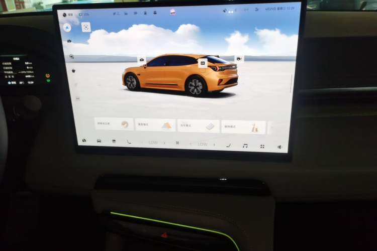 Used Zeekr 001 2024 WE Edition 100 kWh Rear-Drive Audio And AC Panel