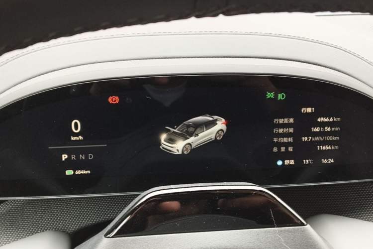 Used Zeekr 001 2024 WE Edition 100 kWh Rear-Drive Instrument Cluster