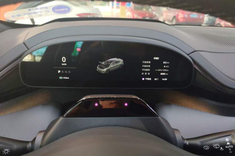 Used Zeekr 001 2024 WE Edition 100 kWh Rear-Drive Instrument Cluster