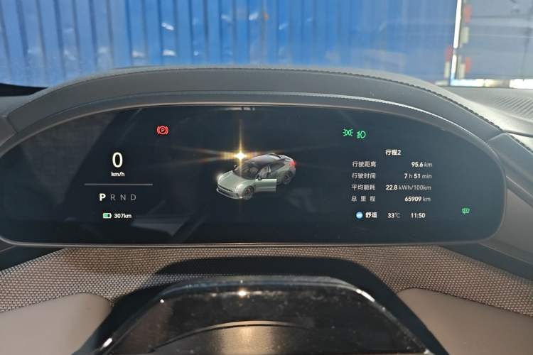 Used Zeekr 001 2024 WE Edition 95 kWh All-Wheel Drive Instrument Cluster
