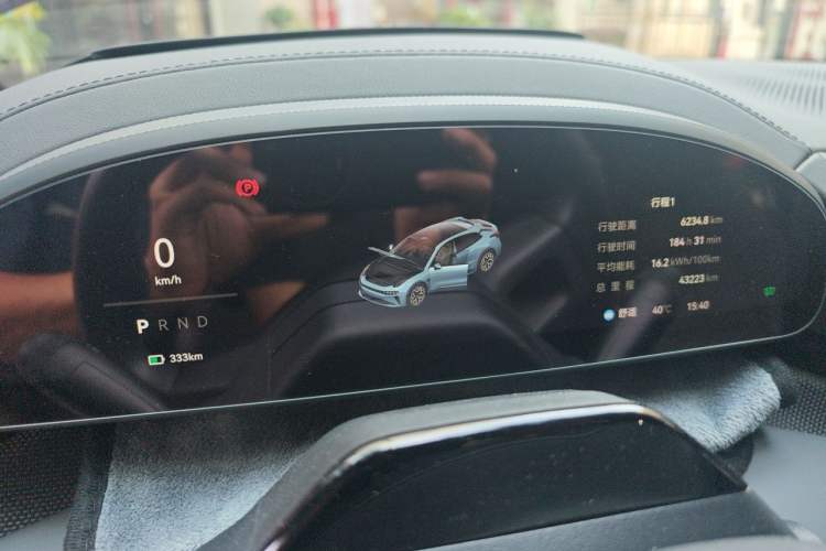 Used Zeekr 001 2024 WE Edition 100 kWh Rear-Drive Instrument Cluster