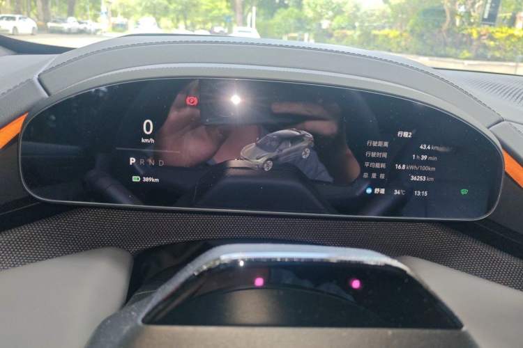 Used Zeekr 001 2024 WE Edition 95 kWh All-Wheel Drive Instrument Cluster