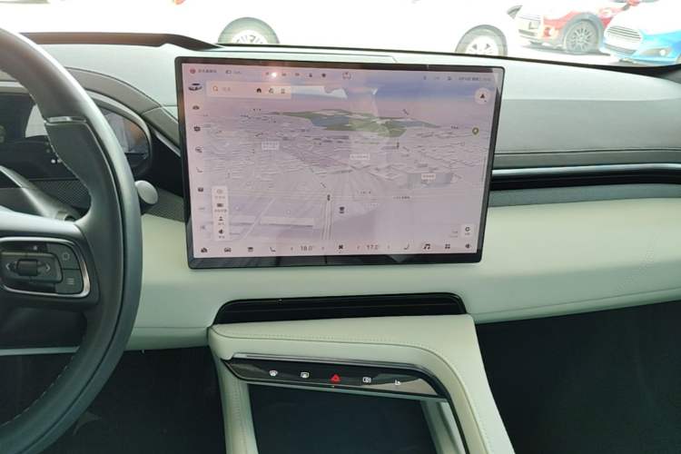 Used Zeekr 001 2024 ME Edition 100 kWh All-Wheel Drive Audio And AC Panel