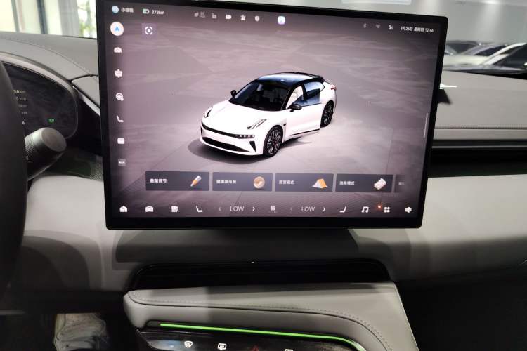 Used Zeekr 001 2024 YOU Edition 100 kWh All-Wheel Drive Audio And AC Panel