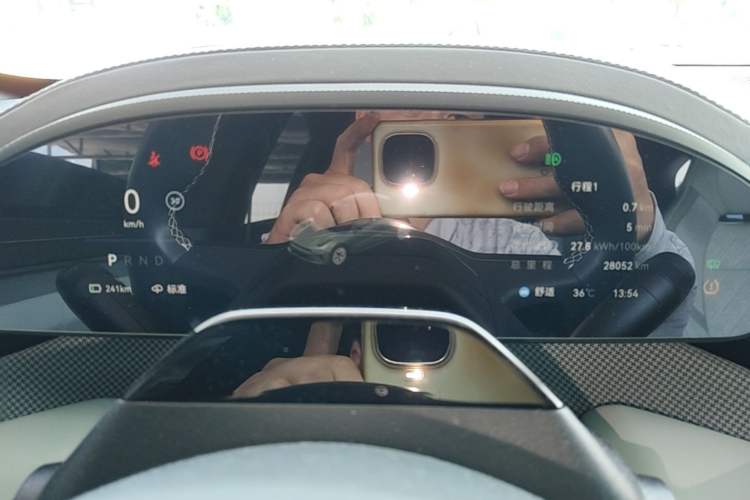Used Zeekr 001 2024 ME Edition 100 kWh All-Wheel Drive Instrument Cluster