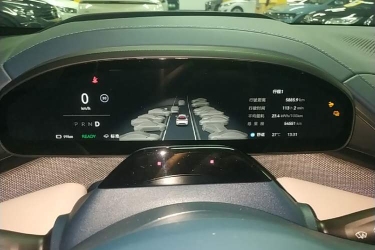Used Zeekr 001 2024 YOU Edition 100 kWh All-Wheel Drive Instrument Cluster
