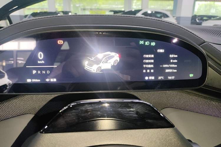 Used Zeekr 001 2024 YOU Edition 100 kWh All-Wheel Drive Instrument Cluster