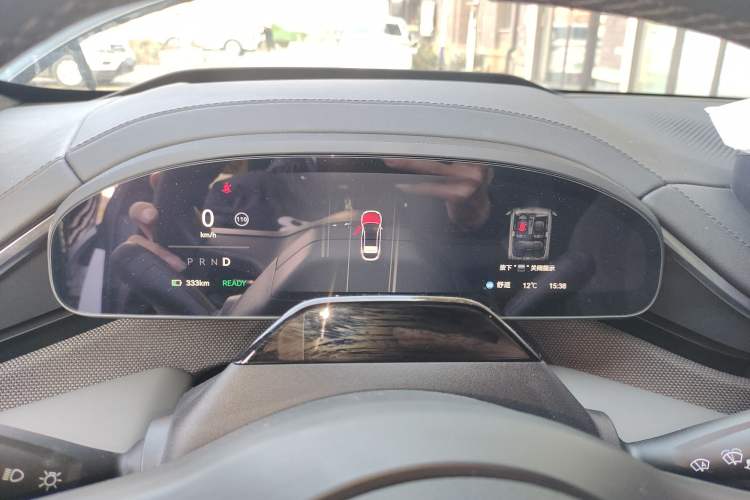 Used Zeekr 001 2024 WE Edition 100 kWh Rear-Drive Instrument Cluster