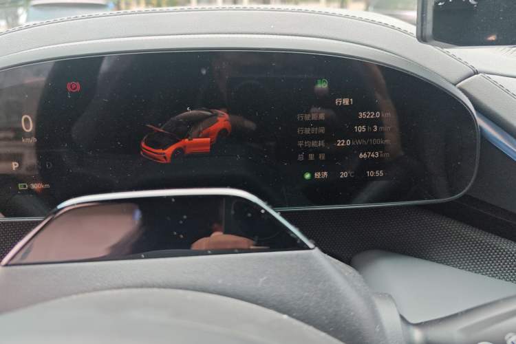 Used Zeekr 001 2024 WE Edition 95 kWh All-Wheel Drive Instrument Cluster