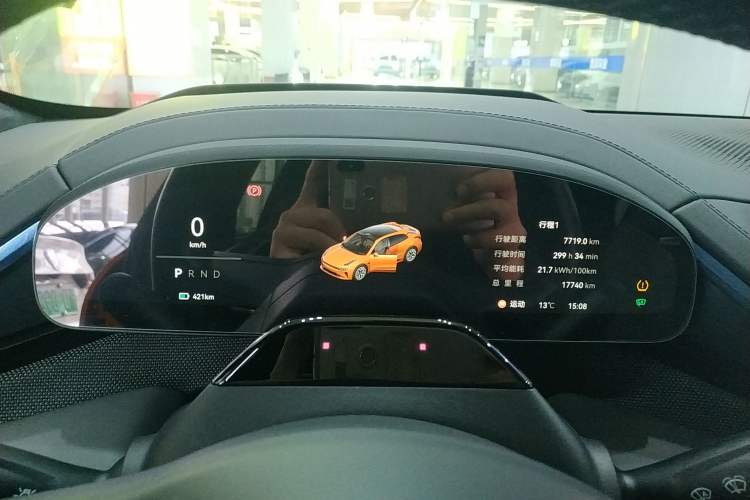 Used Zeekr 001 2024 WE Edition 95 kWh All-Wheel Drive Instrument Cluster