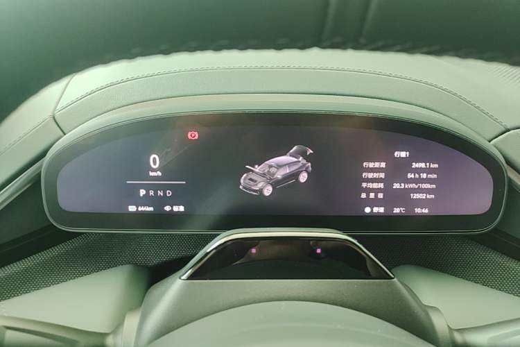 Used Zeekr 001 2025 ME Version 100 kWh All-Wheel Drive Instrument Cluster