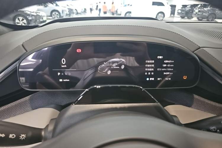 Used Zeekr 001 2025 WE Edition 95 kWh All-Wheel Drive Instrument Cluster