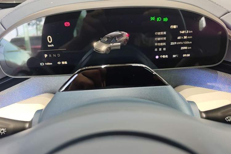 Used Zeekr 001 2025 YOU Edition 100 kWh All-Wheel Drive Instrument Cluster