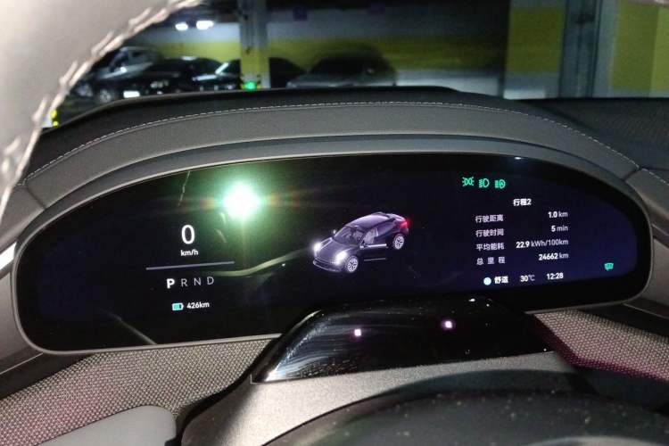 Used Zeekr 001 2025 WE Edition 100 kWh Rear-Wheel Drive Instrument Cluster