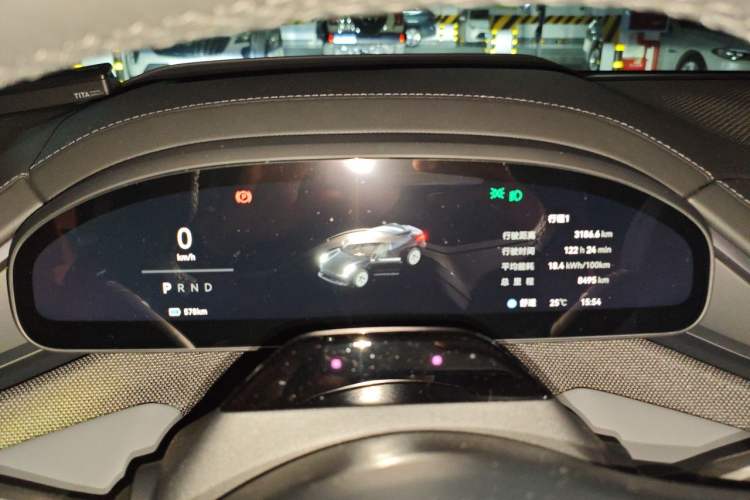 Used Zeekr 001 2025 WE Edition 95 kWh All-Wheel Drive Instrument Cluster