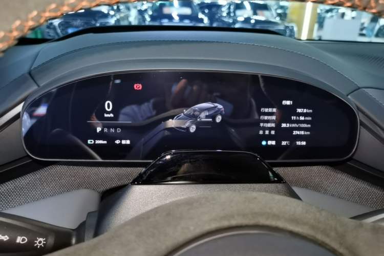Used Zeekr 001 2025 ME Version 100 kWh All-Wheel Drive Instrument Cluster