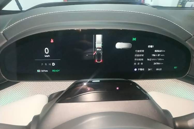 Used Zeekr 001 2025 WE Edition 100 kWh Rear-Wheel Drive Instrument Cluster
