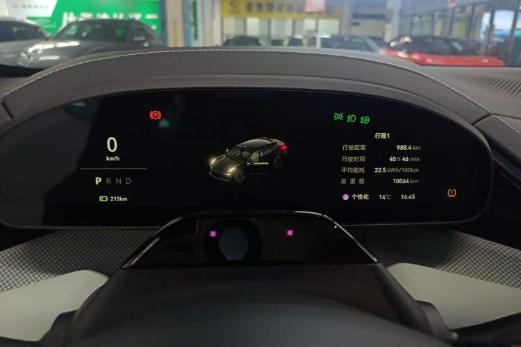 Used Zeekr 001 2025 WE Edition 100 kWh Rear-Wheel Drive Instrument Cluster