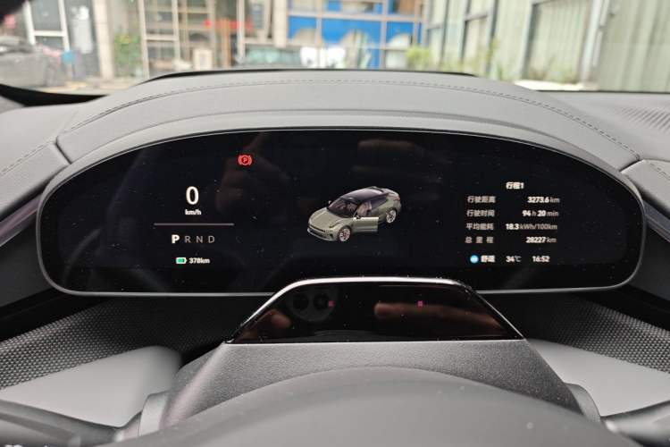 Used Zeekr 001 2025 WE Edition 95 kWh All-Wheel Drive Instrument Cluster