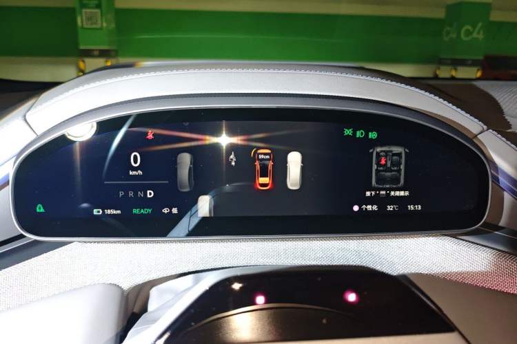 Used Zeekr 001 2025 YOU Edition 100 kWh All-Wheel Drive Instrument Cluster