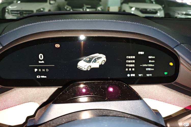 Used Zeekr 001 2025 WE Edition 95 kWh All-Wheel Drive Instrument Cluster