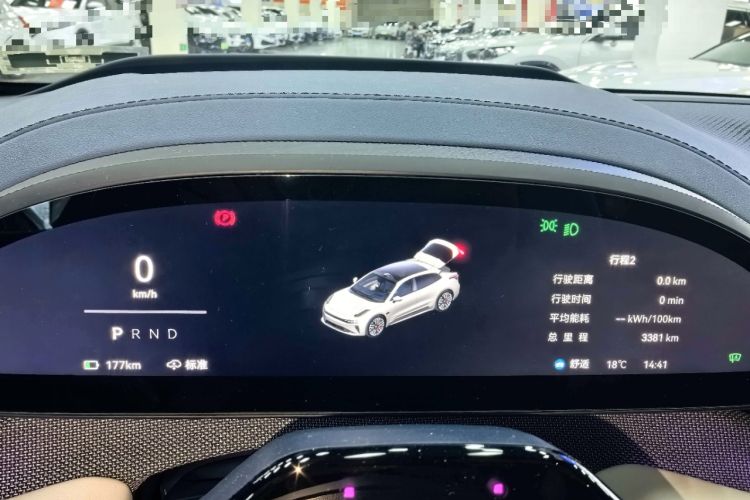 Used Zeekr 001 2025 YOU Edition 100 kWh All-Wheel Drive Instrument Cluster
